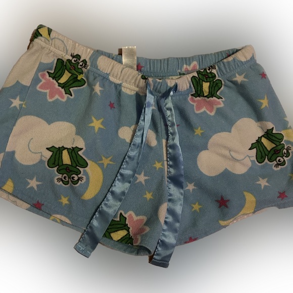 y2k 2000s adorable free play pj shorts ! size s - Picture 1 of 2